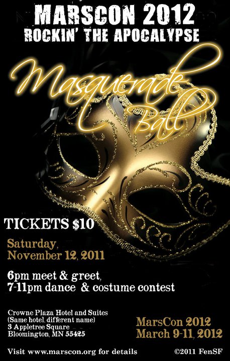 MarsCon Masquerade Ball Poster